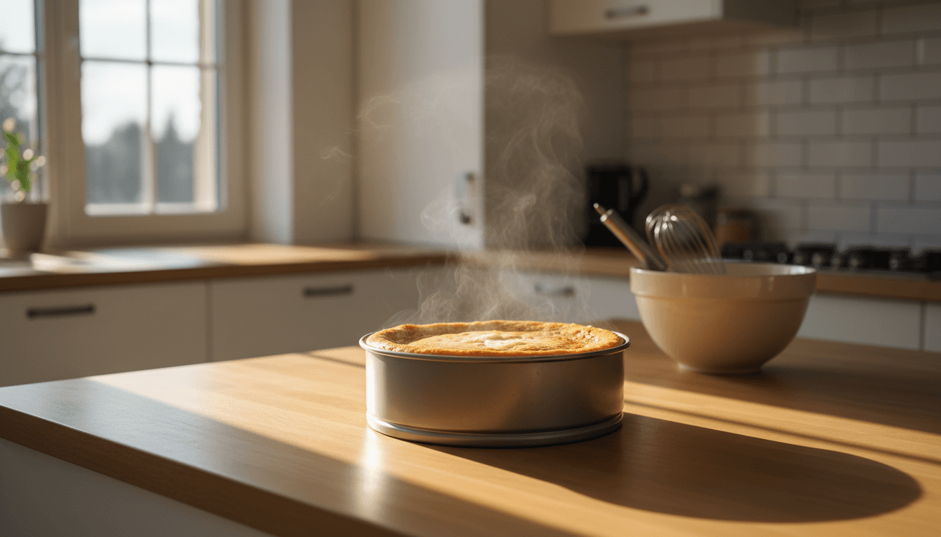 Sernik piankowy z wiaderka